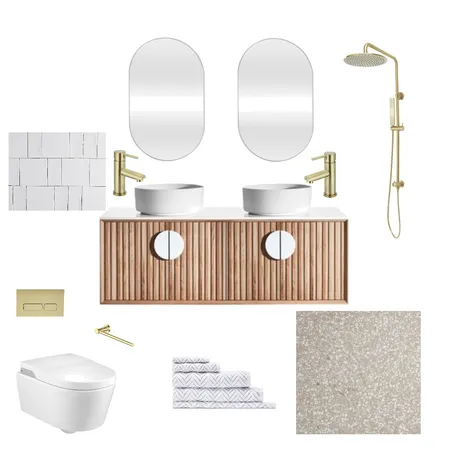 Mood Board Bathroom 2 Interior Design Mood Board by Brittanydaggett on Style Sourcebook