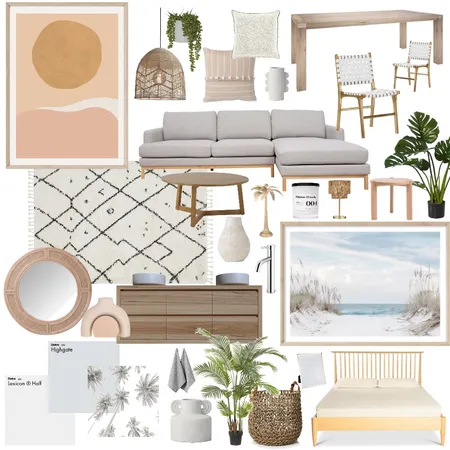 Beach House Interior Design Mood Board by anniebugden on Style Sourcebook