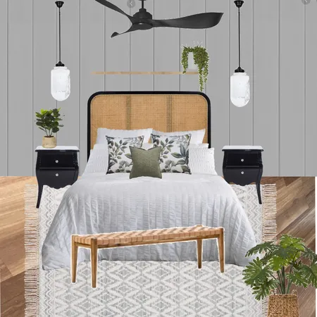Farmhouse bedroom Interior Design Mood Board by Lisa Maree Interiors on Style Sourcebook