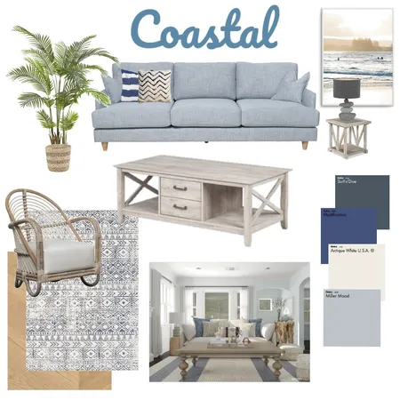 Coastal Interior Design Mood Board by Louise Kempson on Style Sourcebook