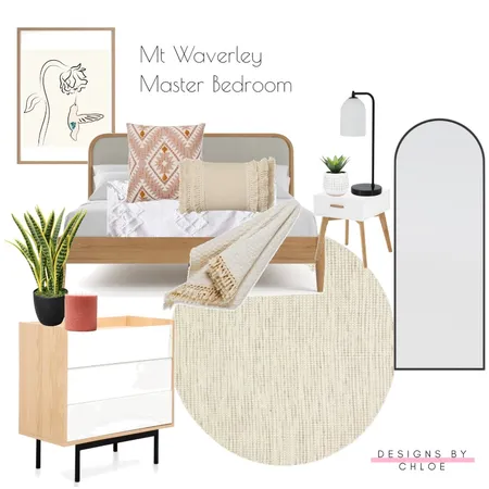 Mt Waverley master bedroom Interior Design Mood Board by Designs by Chloe on Style Sourcebook