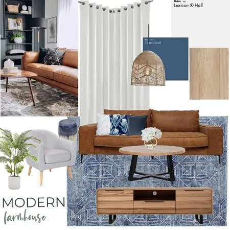 Modern Farmhouse Interior Design Mood Board by janefourie on Style Sourcebook
