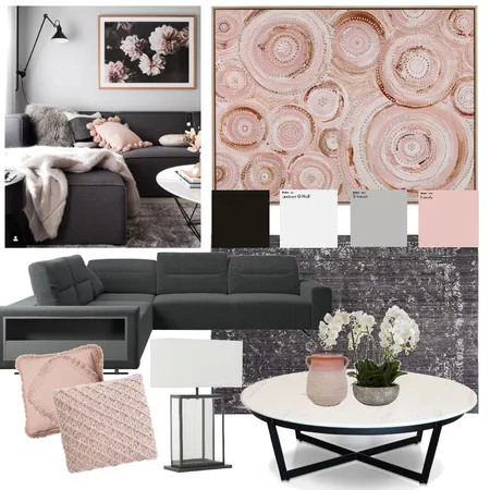 Accented monochromatic Interior Design Mood Board by Ali Falcs on Style Sourcebook