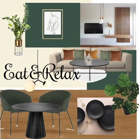 Eat&relax Interior Design Mood Board by barbara pioch on Style Sourcebook