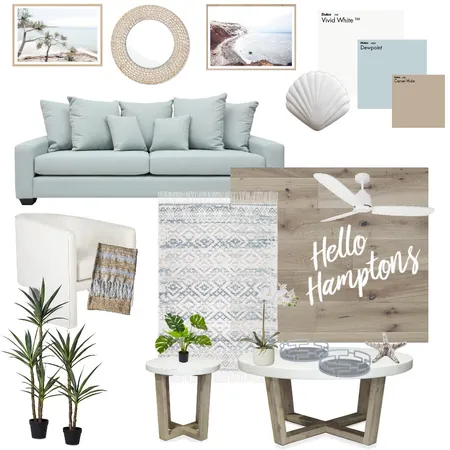 Hello Hamptons Interior Design Mood Board by EmmR94 on Style Sourcebook