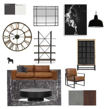 industrial Interior Design Mood Board by Tieca on Style Sourcebook