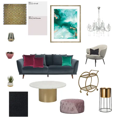 hollywood glam Interior Design Mood Board by Tieca on Style Sourcebook