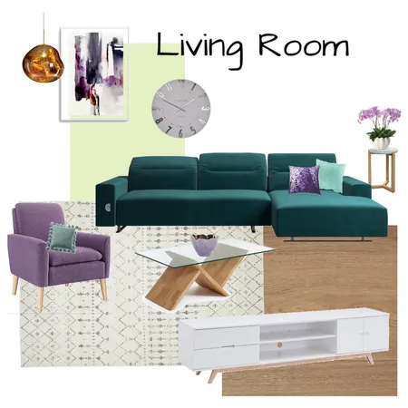 Living Room Interior Design Mood Board by likeaqueen on Style Sourcebook