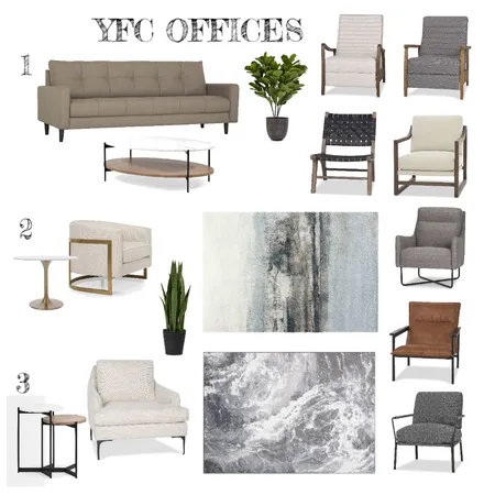 YFC OFFICES Interior Design Mood Board by rooms by robyn on Style Sourcebook