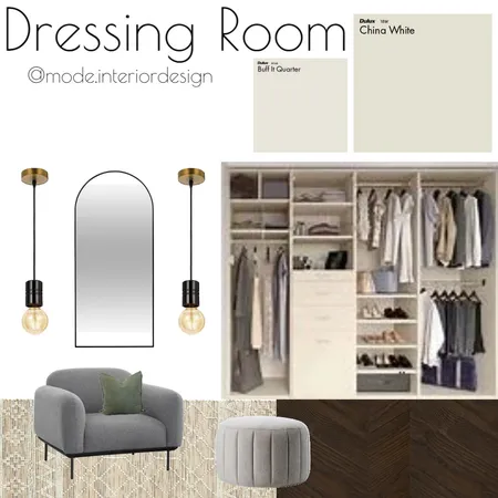 Dressing Room Interior Design Mood Board by Mode Interior Design on Style Sourcebook