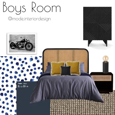 Boys Room Interior Design Mood Board by Mode Interior Design on Style Sourcebook
