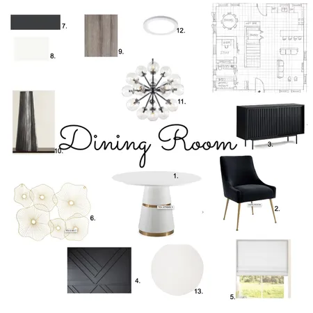 Nanki dining room assignment 9 Interior Design Mood Board by nanki arora on Style Sourcebook