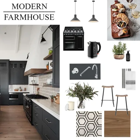Modern Farmhouse Interior Design Mood Board by jaimet on Style Sourcebook