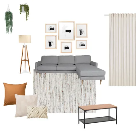 Obývačka Interior Design Mood Board by Hana's first living space on Style Sourcebook