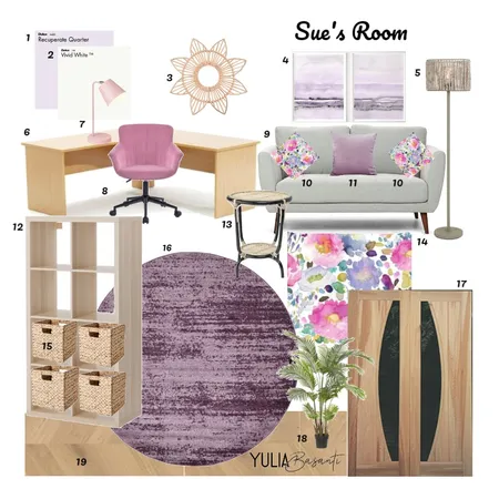 Sue's Room 5 Interior Design Mood Board by Jumo12 on Style Sourcebook