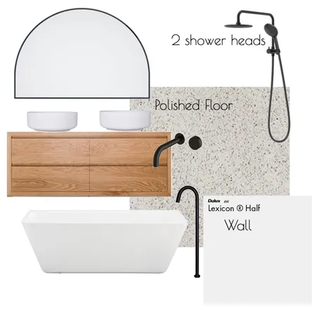 Main Bathroom Interior Design Mood Board by IndiaCollins on Style Sourcebook