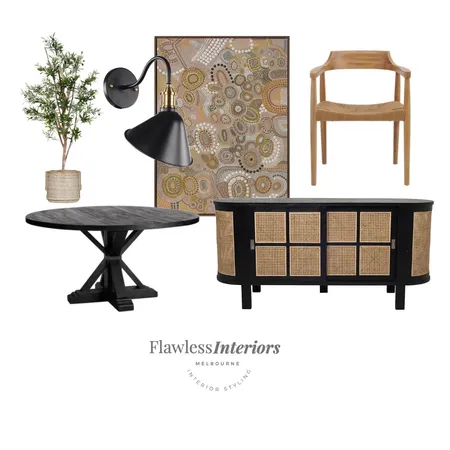 Hawthorn Dining Interior Design Mood Board by Flawless Interiors Melbourne on Style Sourcebook