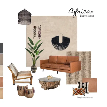 African inspired mood board Interior Design Mood Board by Deepika on Style Sourcebook