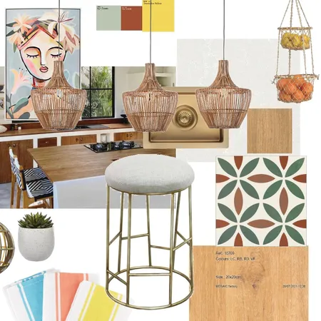 Mex Kitchen Interior Design Mood Board by Dede Kienst on Style Sourcebook