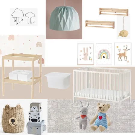 baby room board Interior Design Mood Board by adi y on Style Sourcebook