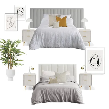 Pearl River Bedrooms Interior Design Mood Board by Surfcoast Property Stylist on Style Sourcebook