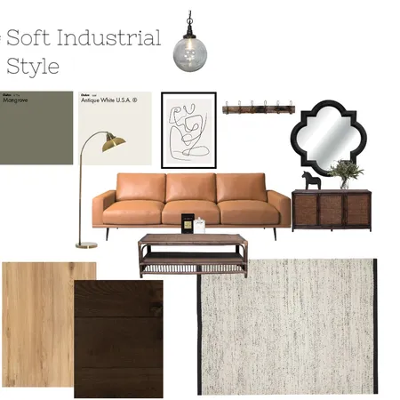 Soft Industrial Style Interior Design Mood Board by Choices Flooring on Style Sourcebook
