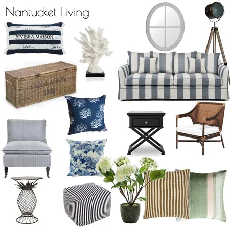 Nantucket Living Interior Design Mood Board by Beach Road on Style Sourcebook