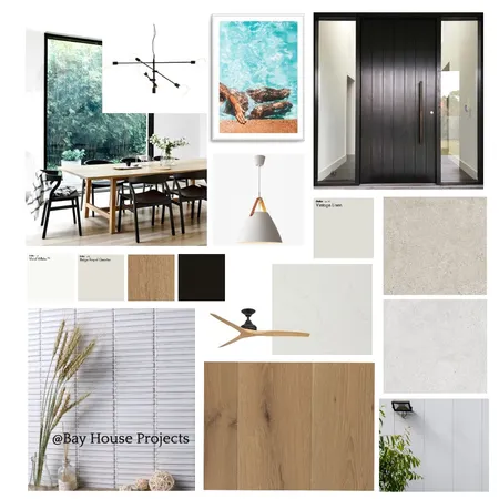 Home Interior Design Mood Board by Bay House Projects on Style Sourcebook