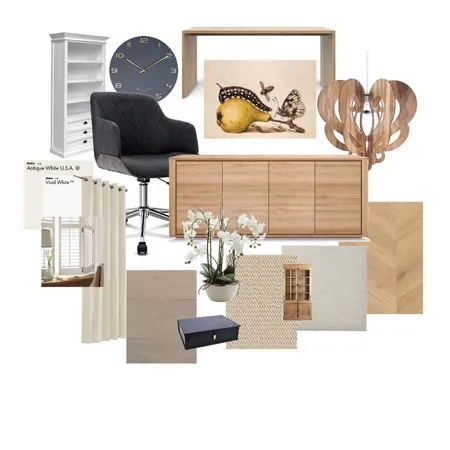 Home Office Interior Design Mood Board by LittleLeah on Style Sourcebook
