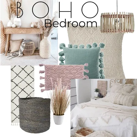 BOHO BEDROOM Interior Design Mood Board by bii on Style Sourcebook