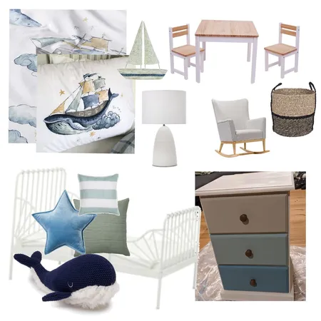Nautical Bedroom Interior Design Mood Board by Liani on Style Sourcebook