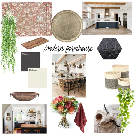 Modern farmhouse kitchen Interior Design Mood Board by MelissaVDM on Style Sourcebook