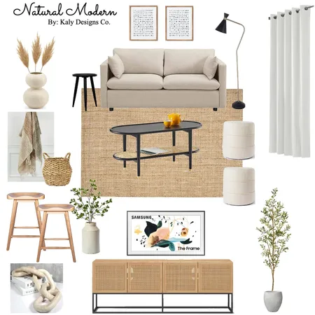 Natural modern ABNB Interior Design Mood Board by Kaly on Style Sourcebook