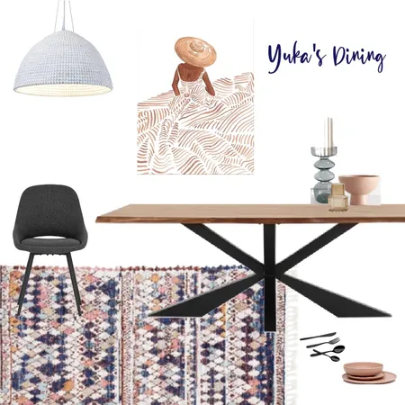 Yuka's Dining Interior Design Mood Board by LCameron on Style Sourcebook