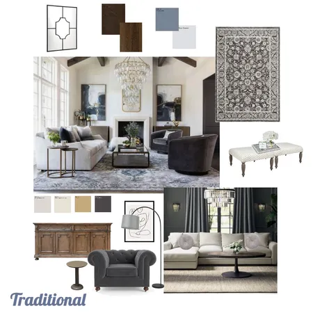 Traditional - Assignment 3 Interior Design Mood Board by abigailjohnson on Style Sourcebook