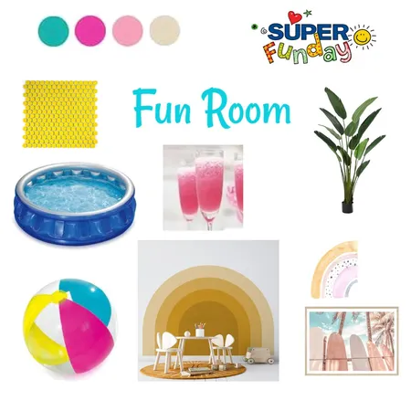 Fun Room Interior Design Mood Board by shuli barkai on Style Sourcebook