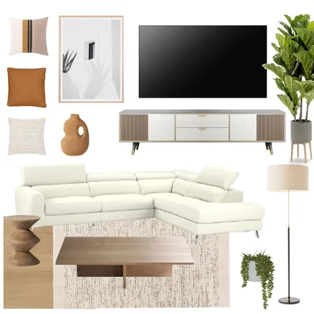 light and airy living room Interior Design Mood Board by Cinnamon Space Designs on Style Sourcebook