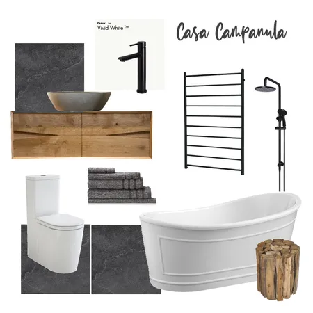 Casa Campanula Bathroom Interior Design Mood Board by judithscharnowski on Style Sourcebook