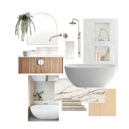 Family Bathroom Interior Design Mood Board by Casey VL on Style Sourcebook