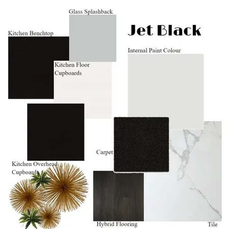 Jet Black Interior Design Mood Board by Mim Romano on Style Sourcebook