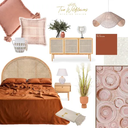 Zen Bedroom Interior Design Mood Board by Two Wildflowers on Style Sourcebook