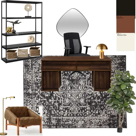 Condo office Interior Design Mood Board by Marissa's Designs on Style Sourcebook