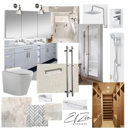 Jonathon Zannis Ensuite / WIR Interior Design Mood Board by EF ZIN Interiors on Style Sourcebook