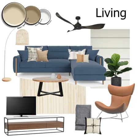 Pottsville- Living Interior Design Mood Board by BRAVE SPACE interiors on Style Sourcebook