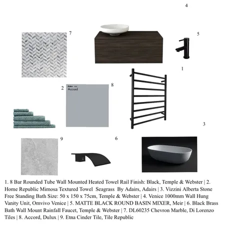 Bathrooms Interior Design Mood Board by Catherine Hotton on Style Sourcebook