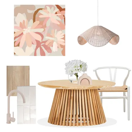 Kimmy Hogan Inspired Dining Interior Design Mood Board by Vienna Rose Interiors on Style Sourcebook