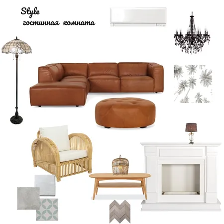 гостинная Interior Design Mood Board by Елена Cтронская on Style Sourcebook