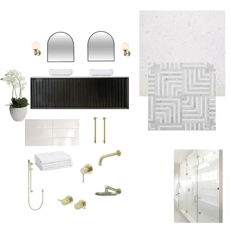 Ensuite Bathrooom Interior Design Mood Board by Lisa on Style Sourcebook