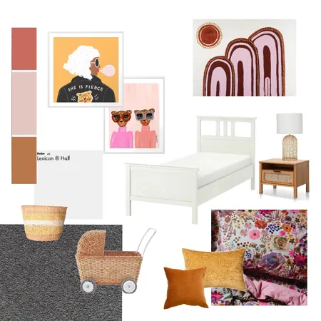 Ivy's Bedroom Interior Design Mood Board by robyneames on Style Sourcebook