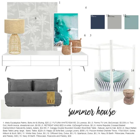 summer house: kalamata Interior Design Mood Board by olga_k on Style Sourcebook